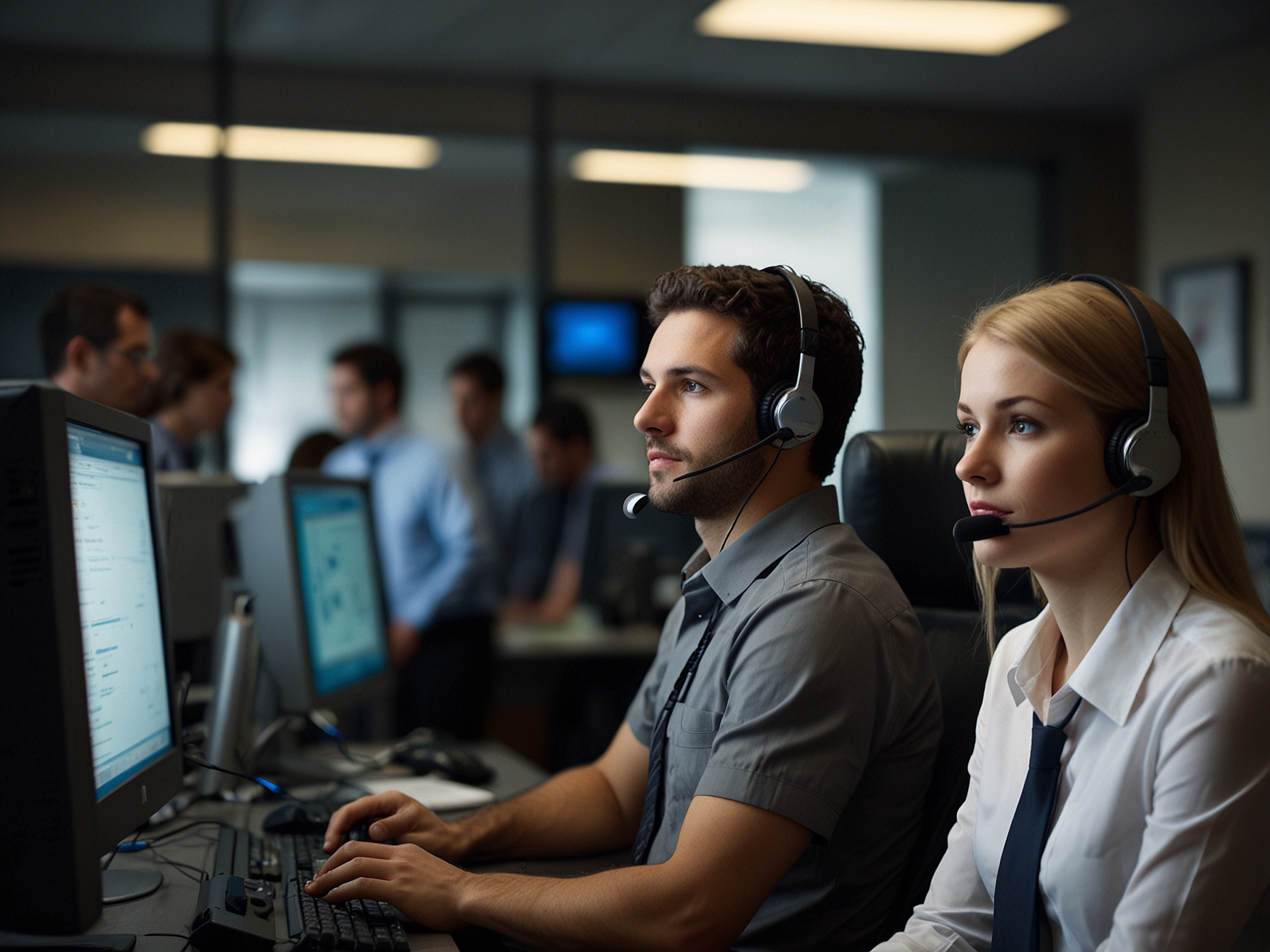 Zespół obsługi klienta NV Casino